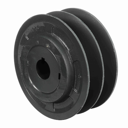 Browning Finished 2 Groove Sheave 6 in OD 2VP60X1-1/8 KWY 1/4X1/8